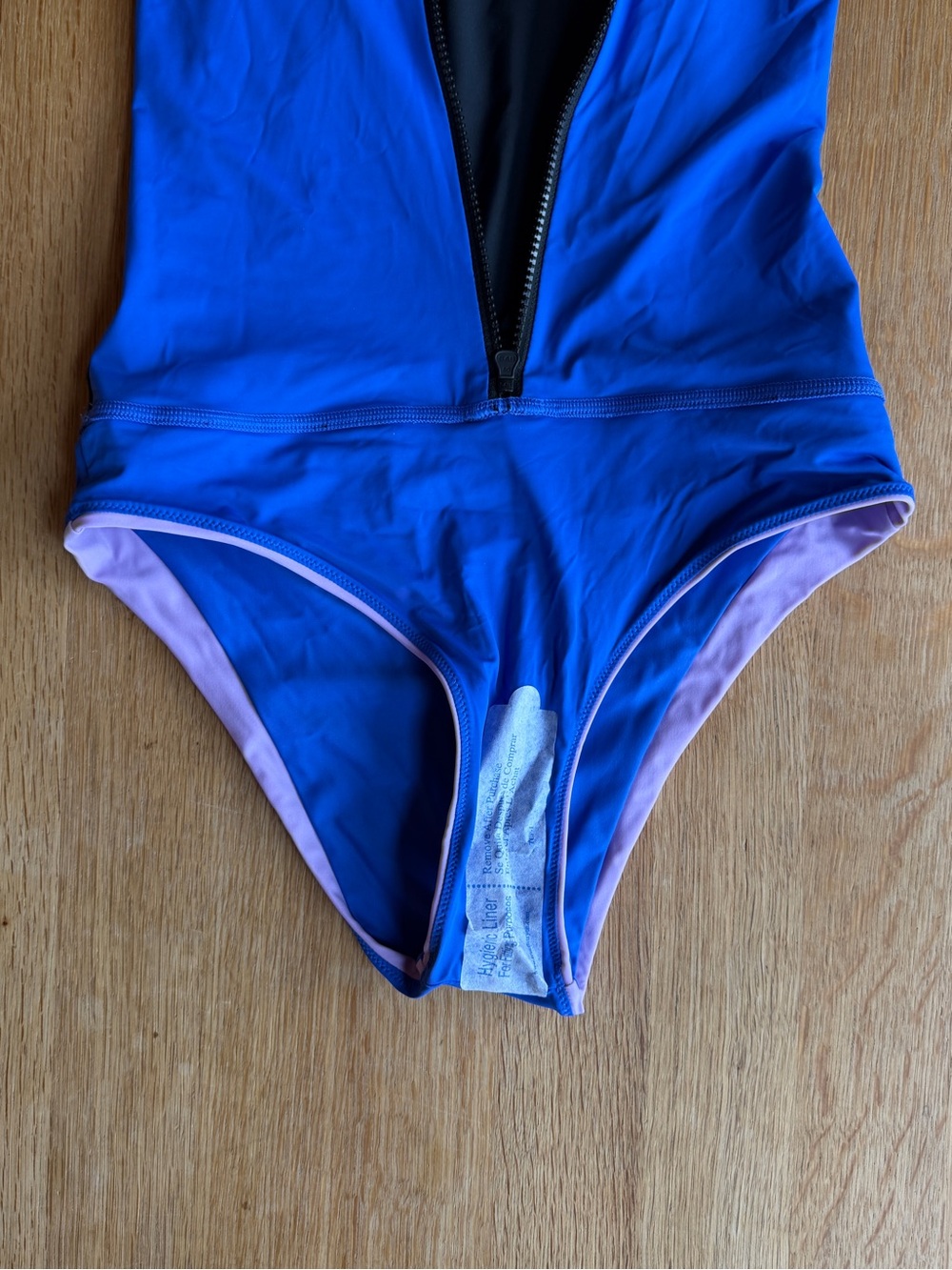 Title Nine Montera One Piece Swimsuit - Colorblock- new with hygienic liner - Picture 6 of 6